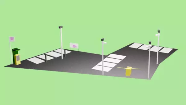 業界初　駐車場システム屋外展示場をオープン　最新システムを実際に見て体験