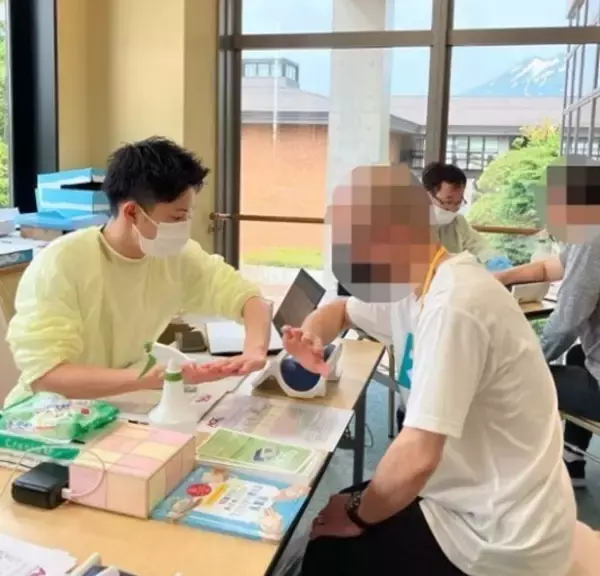 「弘前大学と雪印メグミルクの共同研究講座 『ミルク栄養学研究講座』 「岩木健康増進プロジェクト健診2025」に参加」の画像