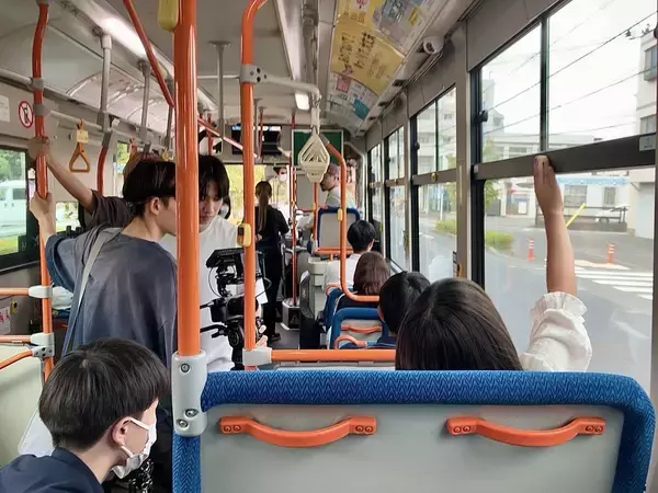 「学生の手で描く「でかける ほほえむ 人をつむぐ」物語　専門学校映像メディア学科プロモーションビデオ制作に協力」の画像