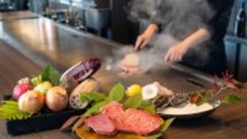 冬の限定 淡路島の美味をお届け『睦月・如月限定 季節の鉄板焼きコース』2026年1月14日より提供開始【兵庫・淡路島　海神人の食卓】