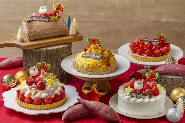 “道の駅”が本気でつくる、クリスマスケーキ。地元食材“鳴門金時＆徳島県産いちご”を使用した5種のケーキが　11/14より予約開始～早期予約で「さつまいもラテ」プレゼント～