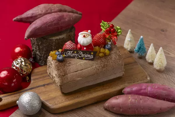 「“道の駅”が本気でつくる、クリスマスケーキ。地元食材“鳴門金時＆徳島県産いちご”を使用した5種のケーキが　11/14より予約開始～早期予約で「さつまいもラテ」プレゼント～」の画像