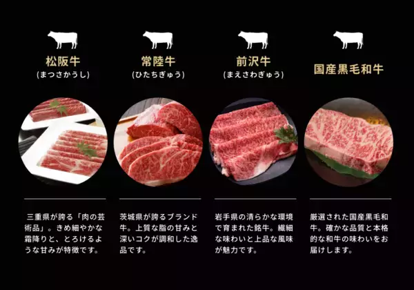 「創業87年の目利きが届ける、約40種から“選べる”極上和牛ギフト誕生」の画像