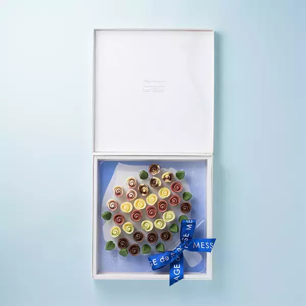 「ホリデーシーズンに夢と輝きを添える新商品ラインナップ　「Hiver series-イヴェール　シリーズ-」　薔薇のチョコレートブランド メサージュ・ド・ローズより発売」の画像