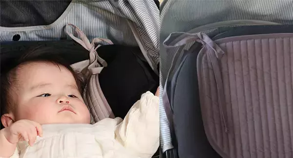 「赤ちゃんとのお出かけを、もっと心地よくGrinLabから“イブル素材×防水仕様のベビーカーシート”が新登場」の画像