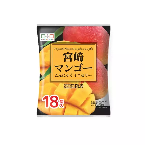 「国産果汁使用・個包装で食べやすい　『ミニこんにゃくゼリー』『スティックシャーベット』2026年春夏 新ラインアップを2/1より発売」の画像