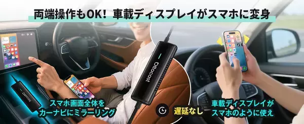 「Ottocast、車載デバイスの割引キャンペーンを1月31日まで実施　新年を機に車内空間をアップデート」の画像