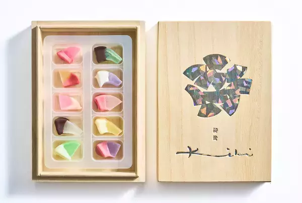 「きらりと輝く寒天菓子とチョコレートの新しい出会い　新商品の「綺貴(キキ)」販売のお知らせ」の画像