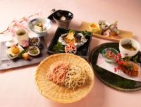 モダン蕎麦割烹「Oh-SOBAR」淡路島サクラマス、淡路島桜鯛の春づくし会席淡路島に、春が咲く 『3月春の彩り会席』 3月1日より提供