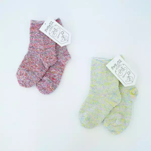 「母の日・父の日に“体験を贈る”新提案。自転車で編む靴下づくり「チャリックス」に限定糸が登場【奈良県広陵町・S.Labo】」の画像