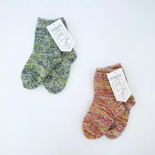 「母の日・父の日に“体験を贈る”新提案。自転車で編む靴下づくり「チャリックス」に限定糸が登場【奈良県広陵町・S.Labo】」の画像