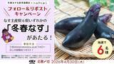 「～４月１７日は「なすび記念日」！～全農直営飲食店舗で「冬春なすフェア」を４月１６日（木）～４月３０日（木）まで開催」の画像2