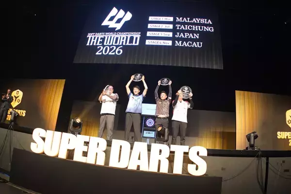 「ダーツ世界一決定戦「SUPER DARTS 2025」優勝はチェ・ミンソク選手」の画像