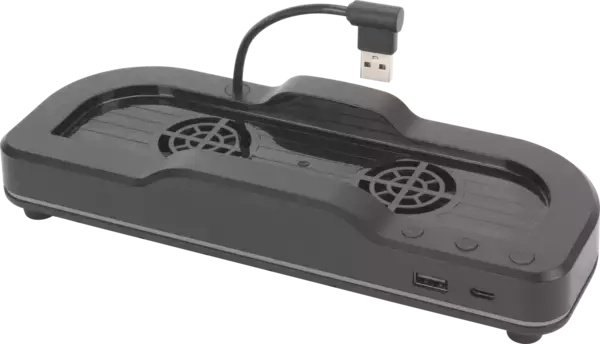 「冷却も拡張もこれ1台！ダブルファン×USBハブ対応スタンドと差し込むだけで手軽に2台同時充電できるスタンドの2製品が新発売」の画像