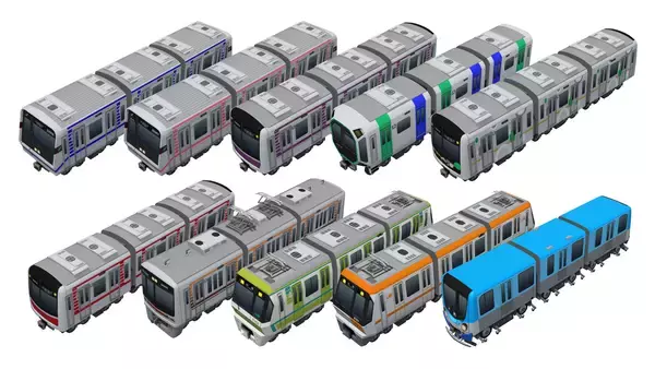 「鉄道アプリ「プラチナ・トレイン(プラトレ)」と「ソダテツ」にOsaka Metro路線＆車両実装！Osaka Metro実装記念イベントも開催！」の画像