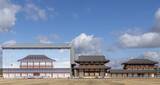 「平城宮跡第一次大極殿院 東楼竣工記念講演会 「よみがえる"東楼"―世界遺産平城宮跡における建造物の復原を考える―」の開催について」の画像1