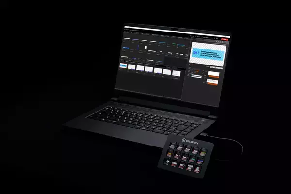 「ローランドの映像演出ソフト「Graphics Presenter」がElgato「Stream Deck」に対応～イベント演出やスポーツ中継での、より正確かつスムーズな映像・音響操作が実現～」の画像