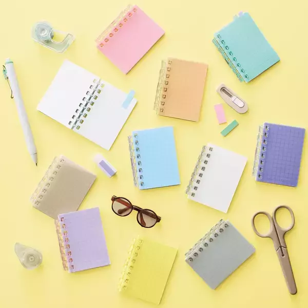 オープンリングノート ミニ　新発売