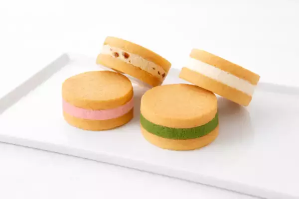 「洛甘バターサンド」春限定＜桜＞を大好評につき、全アイテム四種類を通年展開決定！