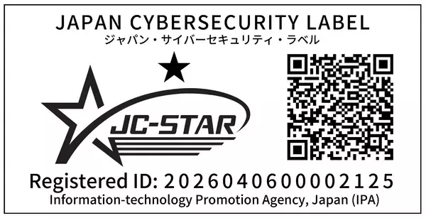 「電力計測制御ユニット「SPW280-NX」がIoTセキュリティラベリング制度「JC-STAR」の適合ラベルを取得」の画像