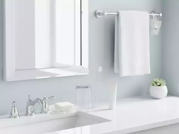 「4月18日は「良い歯の日」　オーラルケアの質は“洗面台の整え方”で変わる　ライクイットが清潔で機能的な「浮かせる・まとめる」洗面収納を提案」の画像