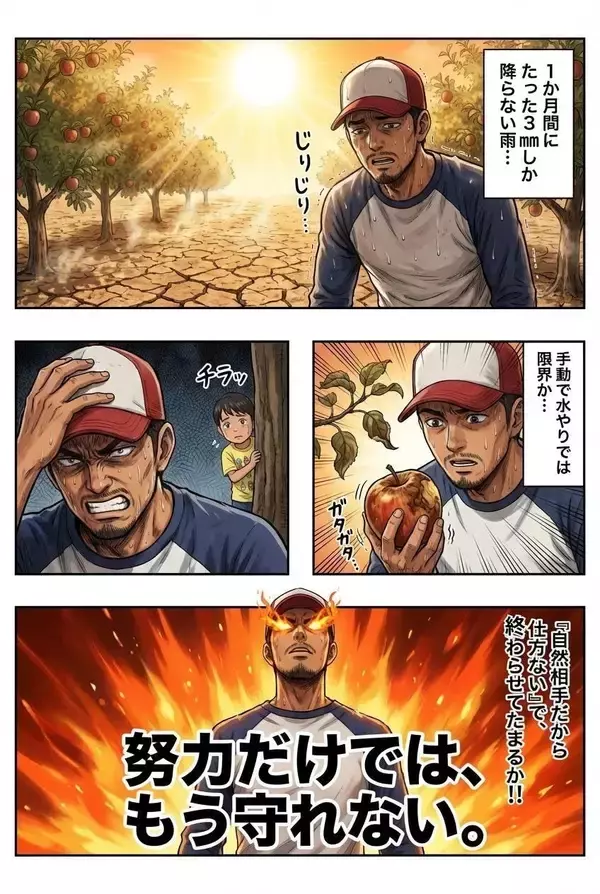 「「異常気象に負けない！鶴岡の果樹園を次世代へ。息子に誇れる農業を残したい」」の画像