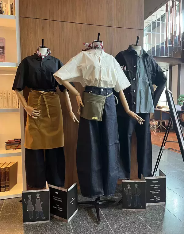 デニムブランドYANUKのデニムがハイアット セントリック 銀座 東京に制服として採用
