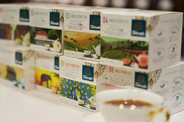「スリランカ発エシカル紅茶ブランド「Dilmah」阪急うめだ本店で体験型ポップアップストア開催」の画像