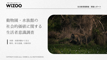 動物園・水族館の保全活動に7割超が期待、約8割が企業による保全支援を「必要」と回答　wizooが調査結果を公開