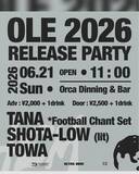 「音楽メディア「SYNQON JAPAN」が福岡・天神大名にて「OLE 2026 RELEASE PARTY ANTHEM」を6月21日(日)に開催」の画像1
