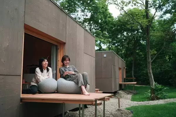 「Premium 青雲閣のグランピングエリアにスノーピーク「住箱」2026年5月27日（水） 追加導入決定」の画像