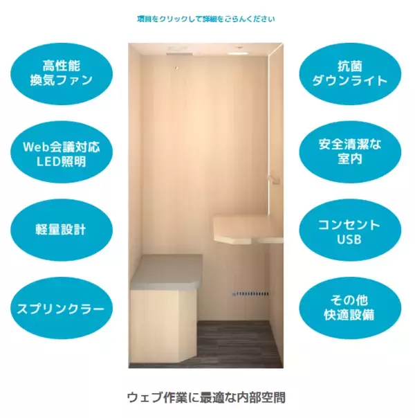 「【CHATBOX】新宿エリア限定！公式HPからのご予約でお得にワーケーションブースが利用可能に」の画像