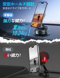 「【最大10.24kg吸着力】走行中のスマホ落下を防ぐ。真空吸盤式マグネット車載ホルダー新発売！」の画像3