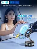 「【最大10.24kg吸着力】走行中のスマホ落下を防ぐ。真空吸盤式マグネット車載ホルダー新発売！」の画像4