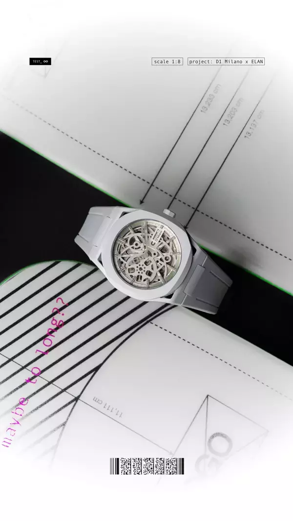 D1 Milano × Elan - 透明性が導く本質のデザイン / 精度を共有する両ブランドによる特別なコラボレーションウォッチ