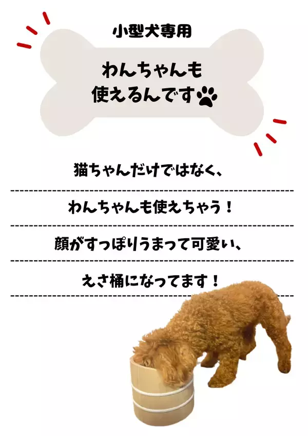 「愛猫の食べる時間を大切に「ねこ桶お膳」　「Makuake」にて販売開始！」の画像