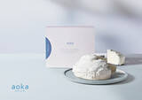 「北海道の洋菓子ブランド“aoka(アオカ)”の新作スイーツはチーズケーキ　雪のようにふわりとほどける、aokaの新しいくちどけ『aoka Neige(アオカ ネージュ)』」の画像1