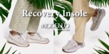 リカバリーインソール搭載シューズがMODELLOとmadras Walkに登場