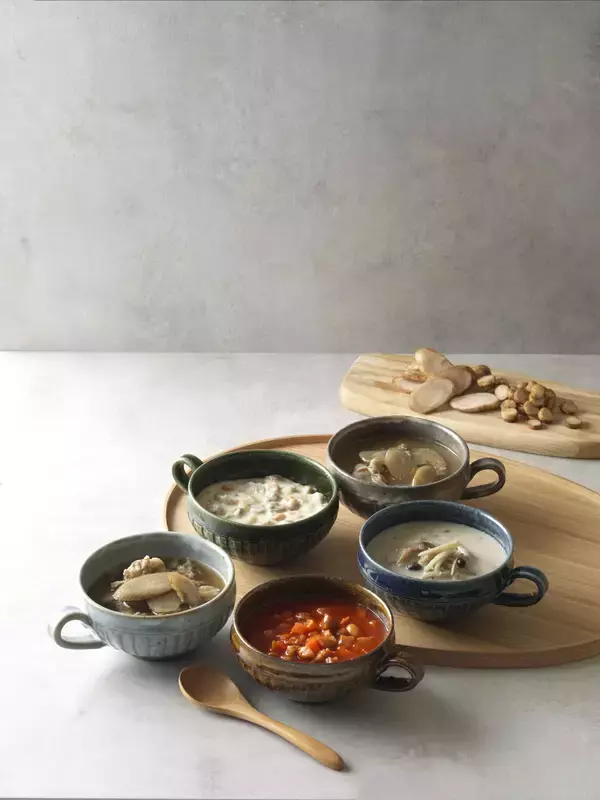 「ごぼう茶のあじかん、1食で1日分の食物繊維の1/2がとれる具沢山の食べるスープ「あじかんごぼう RESET SOUP」を5月10日より一般発売開始」の画像