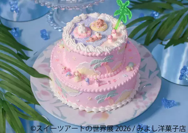 「甘くてかわいい♪フェイクスイーツ集結「スイーツアートの世界展」6/20(土)より開催！グッズ販売や週末限定ワークショップも実施」の画像