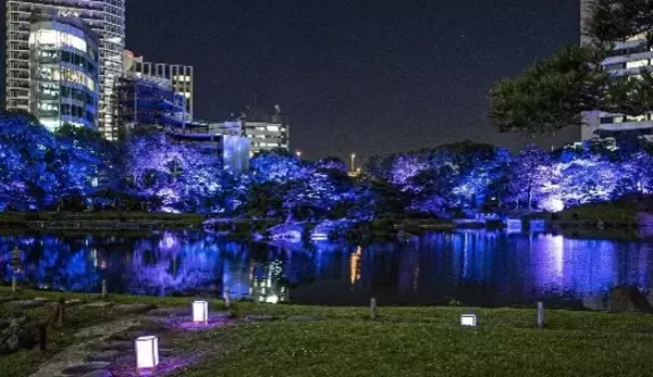 「【旧芝離宮恩賜庭園】ライトアップイベント「旧芝離宮夜会 〜ひかり宿る庭の記憶〜」を開催します【5/20～23まで4日間限定】」の画像