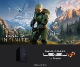 ゲーミングPC LEVEL∞、Halo Infinite 推奨 AMD Ryzen™ シリーズ搭載パソコン発売
