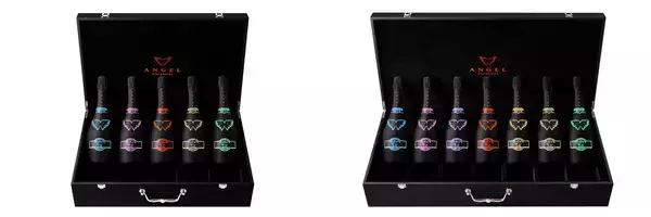 「ラグジュアリーシャンパーニュブランド『ANGEL CHAMPAGNE』が アタッシュケース『ANGEL CHAMPAGNE NV Brut HALO Chant de la lumiere (シャン・ドゥ・ラ・リュミエール)』を2025年12月2日(火)より販売開始！」の画像