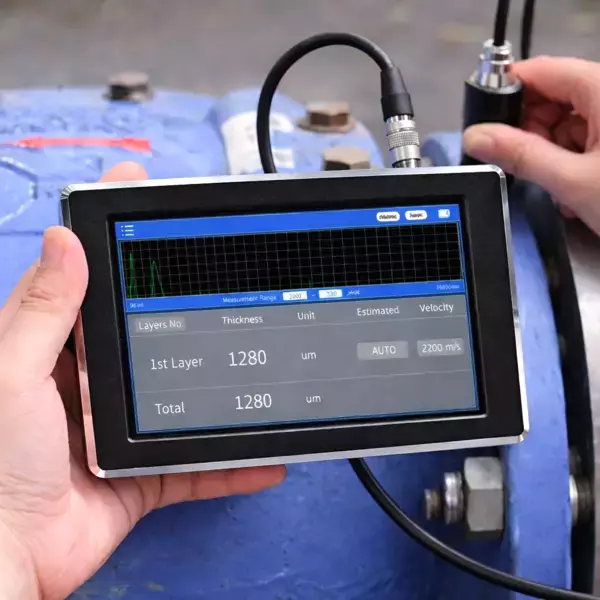 「金属、樹脂、木材、コンクリート上の膜厚を測定　最大3層の厚さの同時測定にも対応　超音波膜厚計『CX216』を4月10日に販売開始」の画像