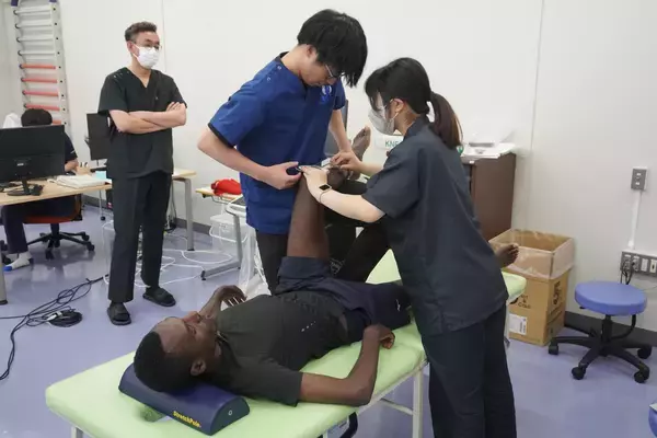 「【森ノ宮医療大学×ミズノ】世界トップクラスのマラソン選手をサポート！医療的知見・技術を活用したメディカルチェックを実施！」の画像