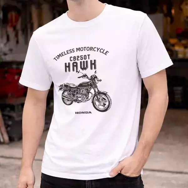 「「Honda CB250T HAWK」Tシャツ登場」の画像