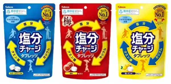 「冬の運動シーンもサポートする、カバヤ食品『塩分チャージ』」の画像