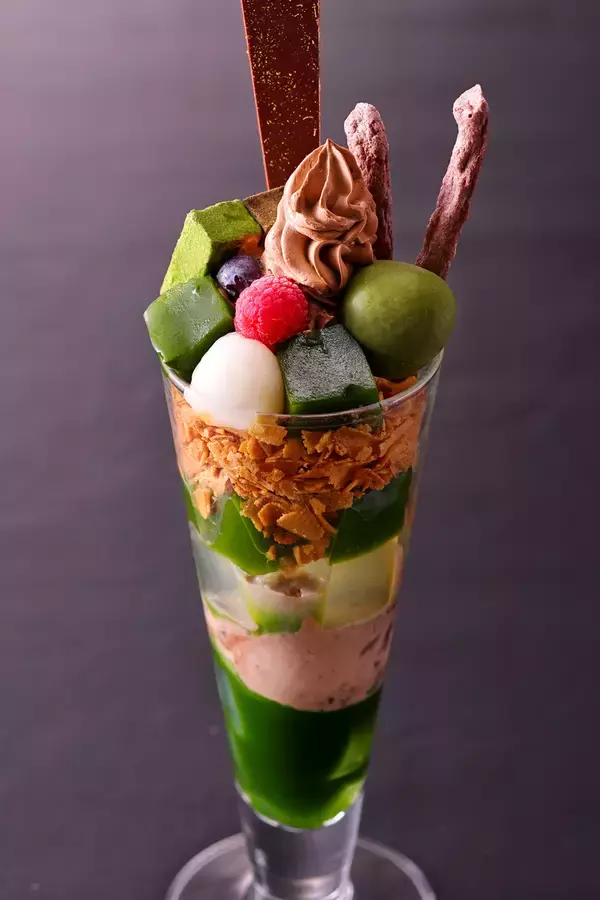 京都・伊藤久右衛門「抹茶チョコレートパフェ」12月9日販売開始