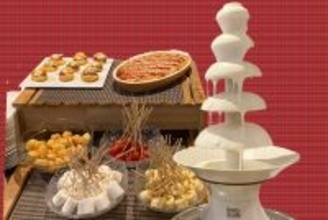 バレンタイン＆ホワイトデー2日間限定　ゆとりろ軽井沢ホテルにホワイトチョコファウンテンが登場！