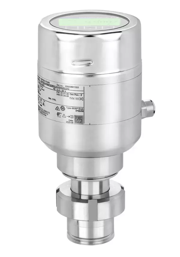 「食品・医薬向けサニタリ圧力伝送器《Cerabar PMP63B》《Deltabar PMD63B》を発売」の画像